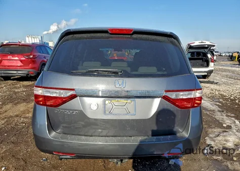 2012 Honda Odyssey Ex from USA, damaged, VIN 5FNRL5H44CB141937